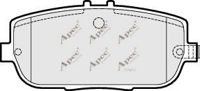 PAD1499 APEC+BRAKING Brake System Brake Pad Set, disc brake