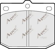 PAD165 APEC+BRAKING Brake System Brake Pad Set, disc brake