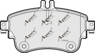 PAD1882 APEC+BRAKING Brake Pad Set, disc brake