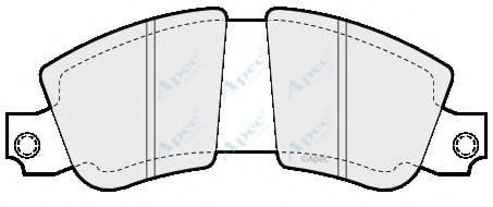 APEC braking PAD289