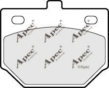 PAD309 APEC+BRAKING Brake System Brake Pad Set, disc brake