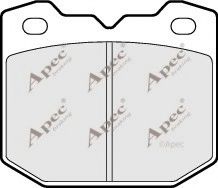 PAD628 APEC+BRAKING Brake Pad Set, disc brake