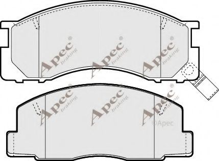 APEC braking PAD744