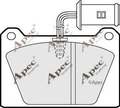 PAD78 APEC+BRAKING Brake Pad Set, disc brake
