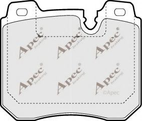 PAD788 APEC+BRAKING Brake Pad Set, disc brake