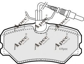 PAD915 APEC+BRAKING Brake Pad Set, disc brake