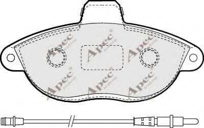 APEC braking PAD935