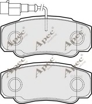 APEC braking PAD1554