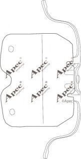 KIT1122 APEC+BRAKING Brake System Accessory Kit, disc brake pads