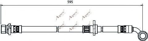 HOS3997 APEC+BRAKING Тормозная система Тормозной шланг