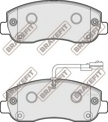 PD3274 APEC+BRAKING Brake System Brake Pad Set, disc brake