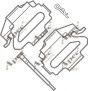 KIT431 APEC+BRAKING Brake System Accessory Kit, disc brake pads