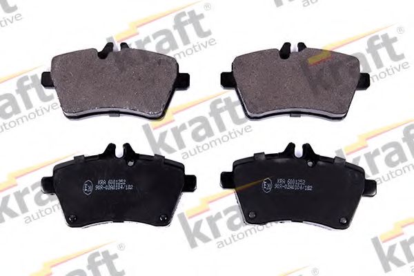 6001252 KRAFT+AUTOMOTIVE Brake Pad Set, disc brake