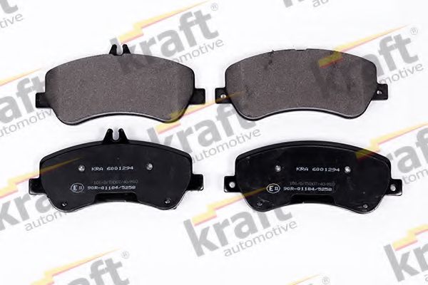 6001294 KRAFT+AUTOMOTIVE Brake Pad Set, disc brake
