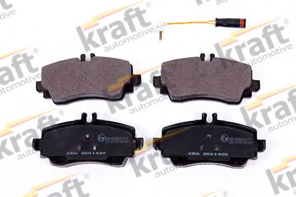 6001420 KRAFT+AUTOMOTIVE Brake System Brake Pad Set, disc brake