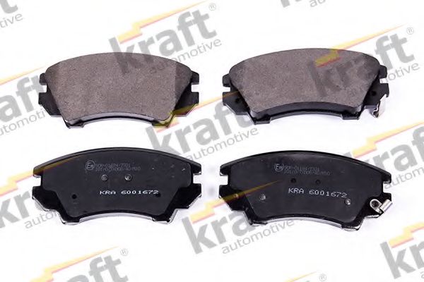 6001672 KRAFT+AUTOMOTIVE Brake Pad Set, disc brake
