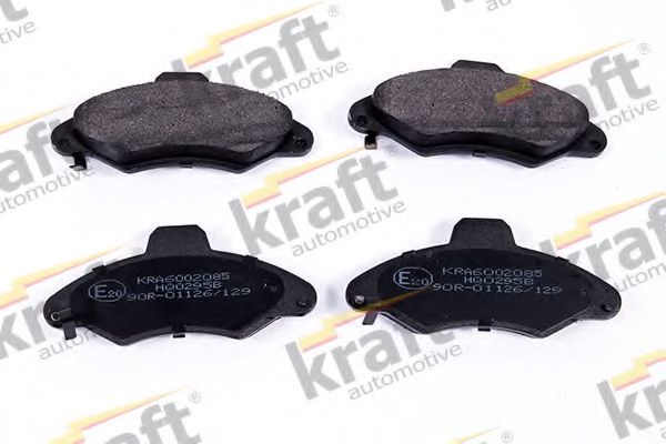 6002085 KRAFT+AUTOMOTIVE Brake Pad Set, disc brake