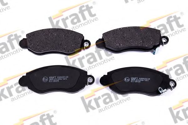 6002110 KRAFT+AUTOMOTIVE Brake Pad Set, disc brake