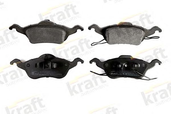 6002300 KRAFT+AUTOMOTIVE Brake Pad Set, disc brake