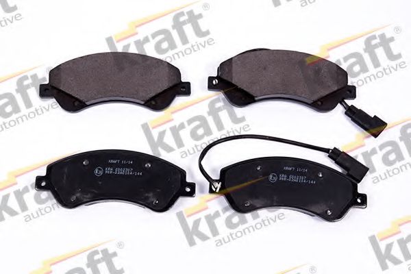 6002307 KRAFT+AUTOMOTIVE Brake Pad Set, disc brake