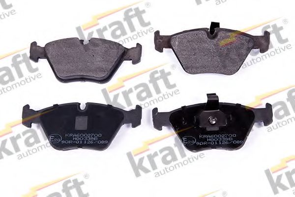 6002700 KRAFT+AUTOMOTIVE Brake Pad Set, disc brake