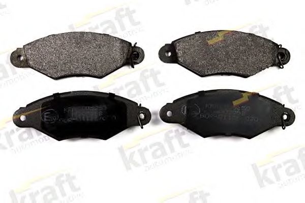6005250 KRAFT+AUTOMOTIVE Brake System Brake Pad Set, disc brake