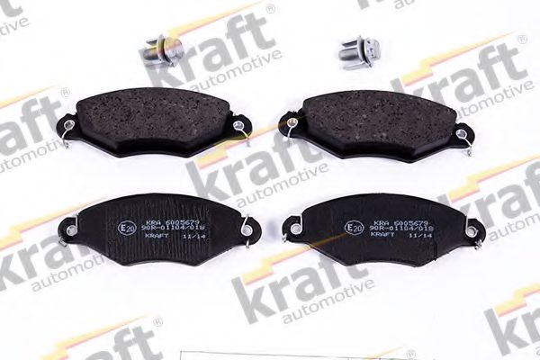 6005679 KRAFT+AUTOMOTIVE Brake System Brake Pad Set, disc brake