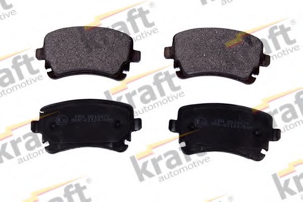 6010070 KRAFT+AUTOMOTIVE Brake Pad Set, disc brake