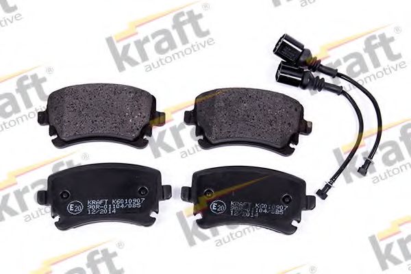 6010907 KRAFT+AUTOMOTIVE Brake Pad Set, disc brake