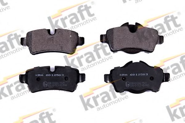 6012503 KRAFT+AUTOMOTIVE Brake System Brake Pad Set, disc brake