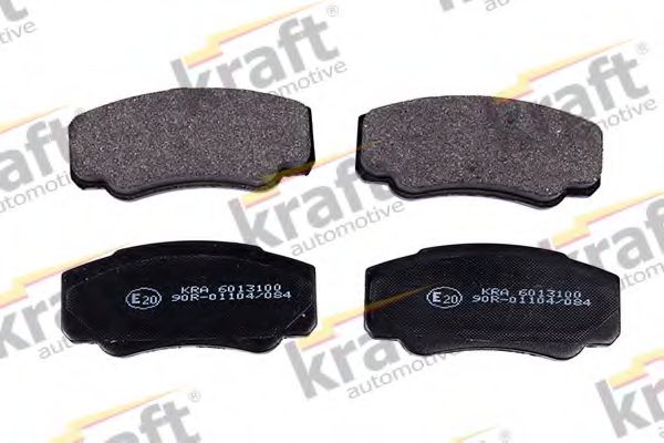 6013100 KRAFT+AUTOMOTIVE Brake Pad Set, disc brake