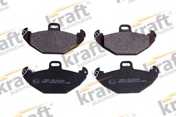 6015100 KRAFT+AUTOMOTIVE Brake Pad Set, disc brake