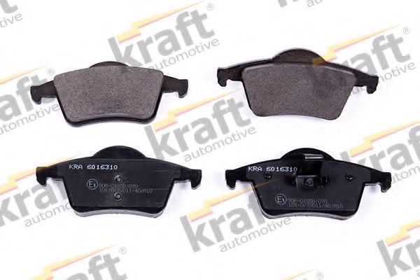 6016310 KRAFT+AUTOMOTIVE Brake System Brake Pad Set, disc brake
