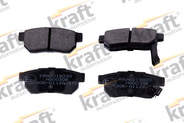 6018030 KRAFT+AUTOMOTIVE Brake System Brake Pad Set, disc brake