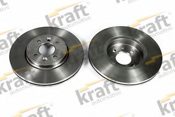 6045105 KRAFT+AUTOMOTIVE Brake System Brake Disc