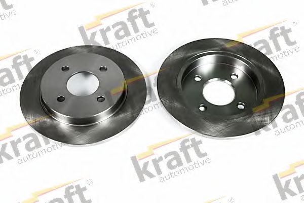6052200 KRAFT+AUTOMOTIVE Brake System Brake Disc
