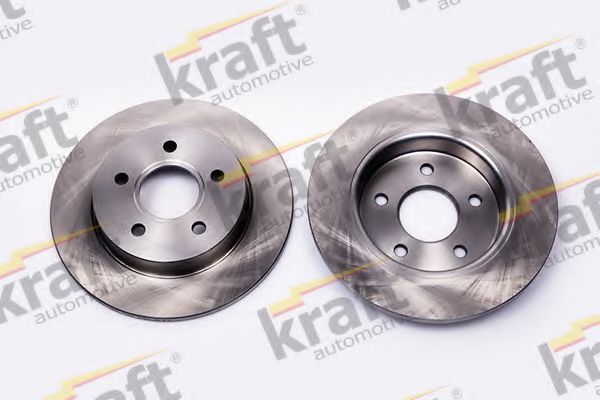 6052204 KRAFT+AUTOMOTIVE Brake System Brake Disc