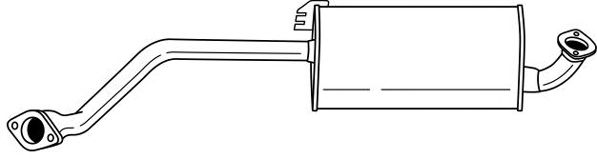 41401 SIGAM Тормозная система Трос, стояночная тормозная система