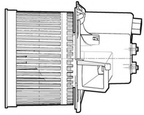 1208257 CTR Heating / Ventilation Interior Blower