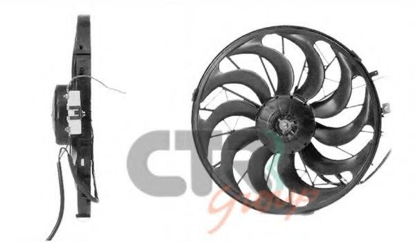 1209684 CTR Cooling System Fan, radiator