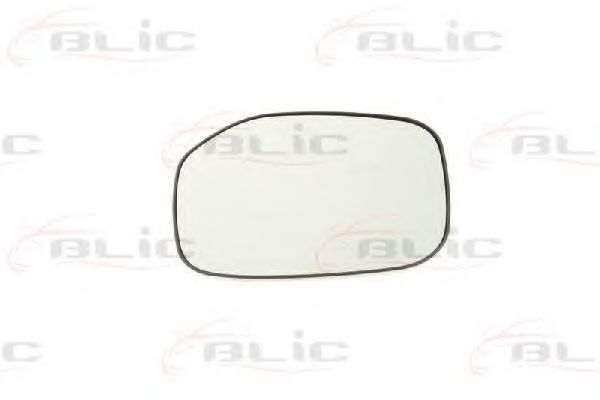 6102-02-1292972P BLIC Body Mirror Glass, outside mirror