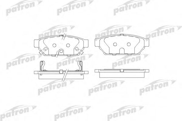 PBP1013 PATRON Brake Pad Set, disc brake