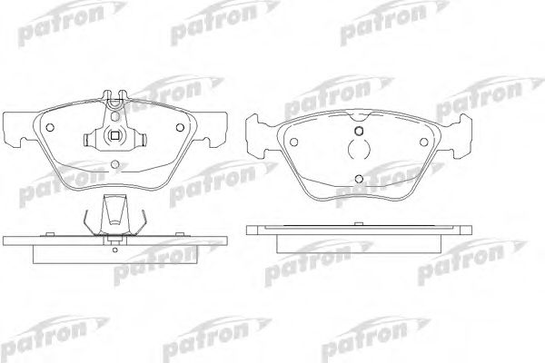 PBP1050 PATRON Brake Pad Set, disc brake