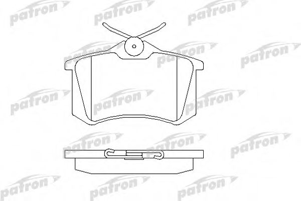 PBP1083 PATRON Brake System Brake Pad Set, disc brake