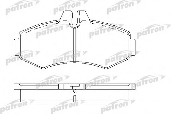PBP1304 PATRON Brake System Brake Pad Set, disc brake