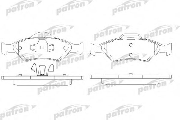 PBP1393 PATRON Brake System Brake Pad Set, disc brake