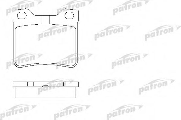 PBP1415 PATRON Brake Pad Set, disc brake