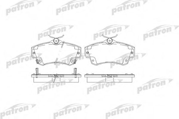 PBP1442 PATRON Brake System Brake Pad Set, disc brake