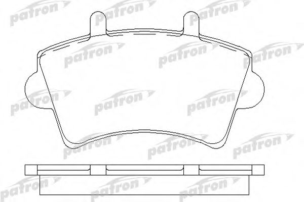 PBP1452 PATRON Brake Pad Set, disc brake