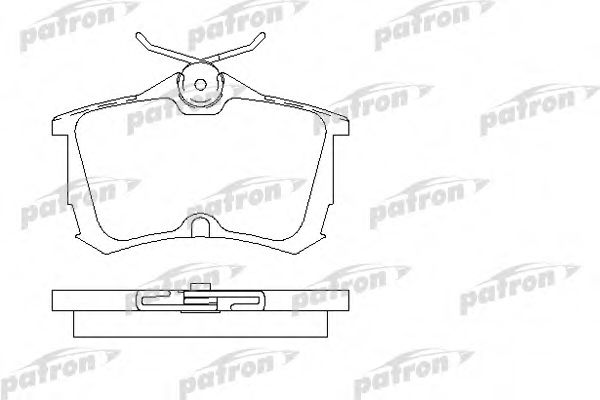 PBP1506 PATRON Brake System Brake Pad Set, disc brake